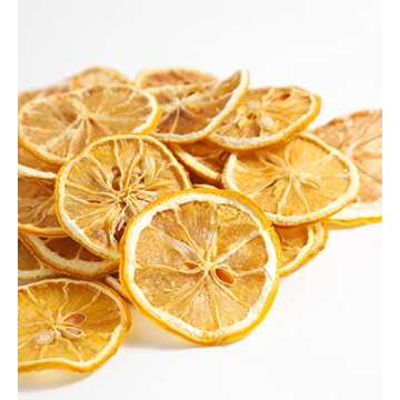 Premium Dried Lemon Slices - Natural & No Additives