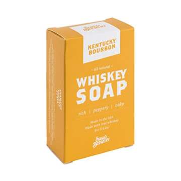 Kentucky Bourbon WHISKEY SOAP | Great Mens Gift for Whiskey, Bourbon, and Scotch Lovers | All Natura...