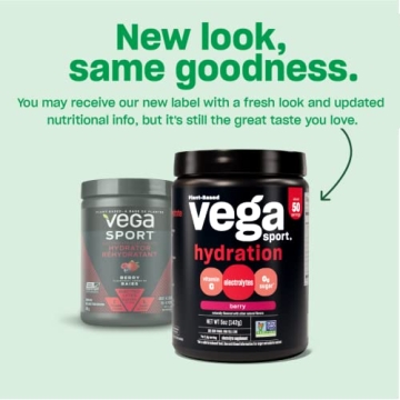 Vega Sport Hydration Powder, Lemon Lime - Electrolyte Drink