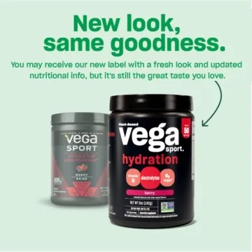 Vega Sport Hydration Powder, Lemon Lime - Electrolyte Drink