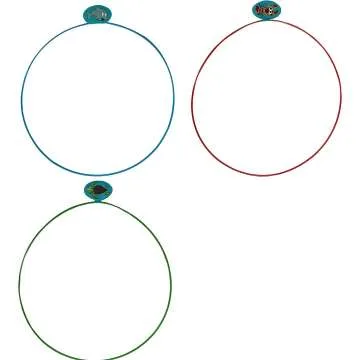 Water Sports Swim Thru Rings - Adjustable Assorted Pack