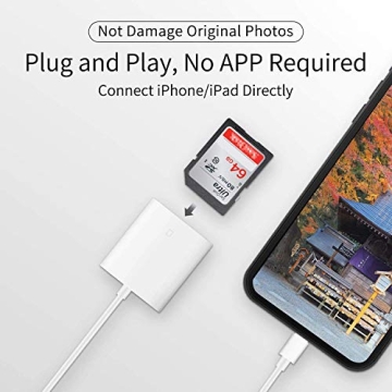 Easy Photo Transfer with FUHAYA SD Card Reader for iPhone