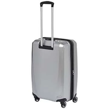 Samsonite Winfield 3 DLX Hardside Expandable Luggage with Spinners, Silver, 3-Piece Set (20/25/28)
