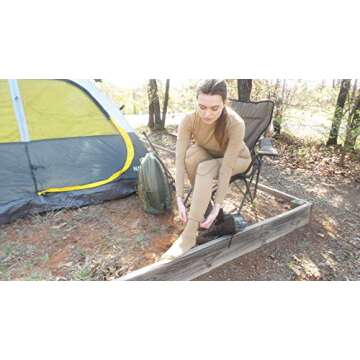 RYNOSKIN Outdoor Protection Socks for Camping and Fishing