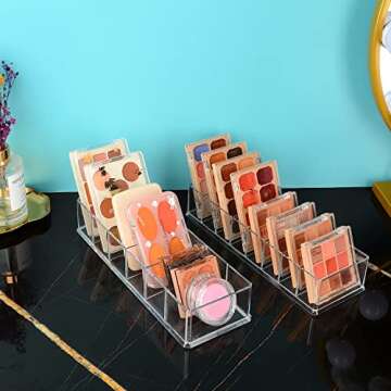 JessLab Acrylic Organizer for Stylish Makeup Storage