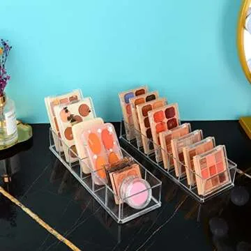 JessLab Acrylic Organizer for Stylish Makeup Storage