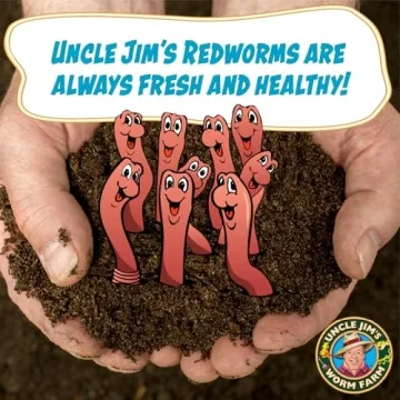 Premium Red Wiggler Composting Worms for Healthy Gardens