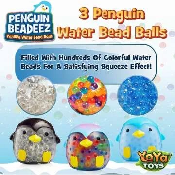 Penguin Stress Relief Balls for Anxiety - Set of 3