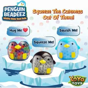 Penguin Stress Relief Balls for Anxiety - Set of 3