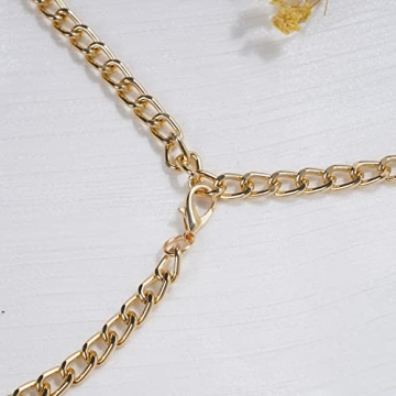 Sprfragrance Gold Body Chain Jewelry for Women - Stylish Bling