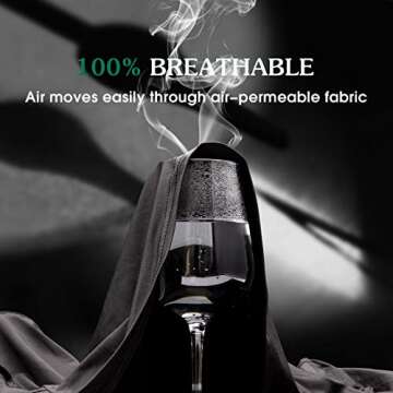 Pack N Play Blackout Cover, Hiaksedt Crib Canopy Cover for Pack and Play, Breathable Blackout Tent for Travel Crib, Portable Stretchy Netting Cover for Indoor Outdoor Travel Playard