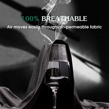 Pack N Play Blackout Cover, Hiaksedt Crib Canopy Cover for Pack and Play, Breathable Blackout Tent for Travel Crib, Portable Stretchy Netting Cover for Indoor Outdoor Travel Playard