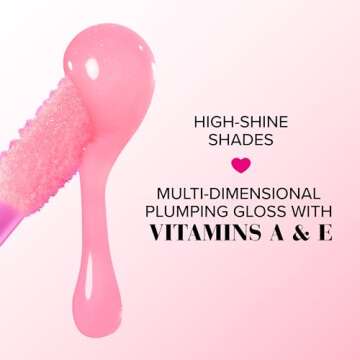 Too Faced Lip Injection Power Plumping Lip Gloss | Vitamin A + E, Vegan + Cruelty Free, 0.22 Fl Oz, Stars Are Aligned