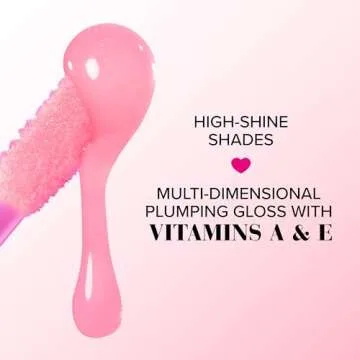 Too Faced Lip Injection Power Plumping Lip Gloss | Vitamin A + E, Vegan + Cruelty Free, 0.22 Fl Oz, Stars Are Aligned