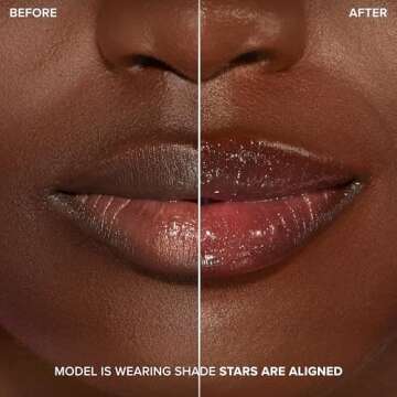 Too Faced Lip Injection Power Plumping Lip Gloss | Vitamin A + E, Vegan + Cruelty Free, 0.22 Fl Oz, Stars Are Aligned