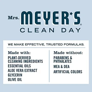 Mrs. Meyer's Hand Soap, Made with Essential Oils, Biodegradable Formula, Limited Edition Snowdrop, 12.5 fl. oz - Pack of 3