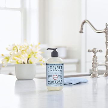 Mrs. Meyer's Hand Soap, Made with Essential Oils, Biodegradable Formula, Limited Edition Snowdrop, 12.5 fl. oz - Pack of 3