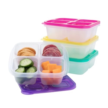 Bentgo Easyboxes 4-Compartment Snack Containers