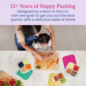 Bentgo Easyboxes 4-Compartment Snack Containers