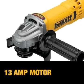 DEWALT Angle Grinder Tool for Precision Cutting and Grinding
