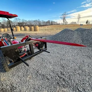 YINTATECH 49" Hay Spear 3000lbs Quick Attach for Tractors