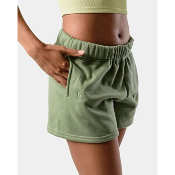 Kamo Fitness CozyTec High Waisted Lounge Shorts for Women