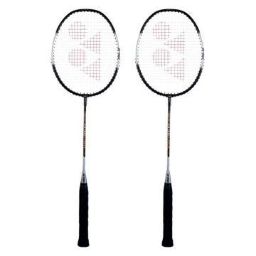 YONEX ZR 100 Light Aluminum Blend Badminton Racquet Set of 2 with Full Cover