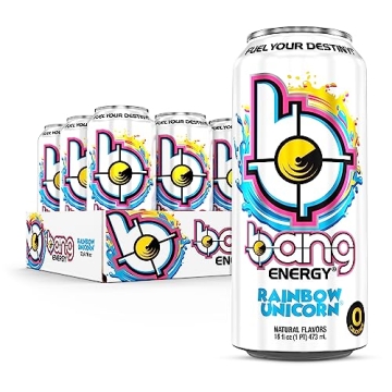 Bang Energy Rainbow Unicorn Sugar-Free Drink 16 Fl Oz