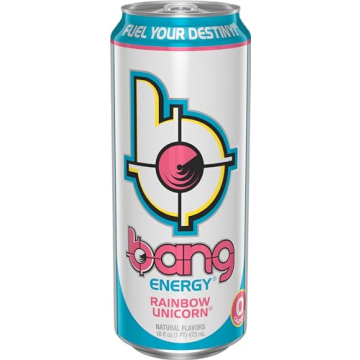 Bang Energy Rainbow Unicorn Sugar-Free Drink 16 Fl Oz