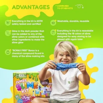 Ultimate Slime Kit for Creative Fun for Kids Ages 6-12