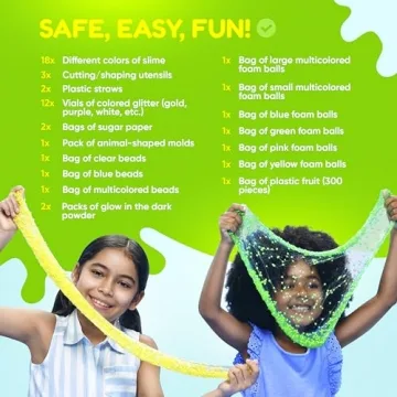 Ultimate Slime Kit for Creative Fun for Kids Ages 6-12