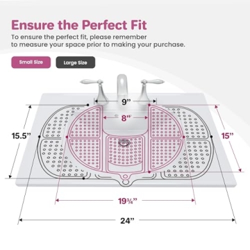 Sink Topper Foldable Sink Cover for Extra Space & Storage
