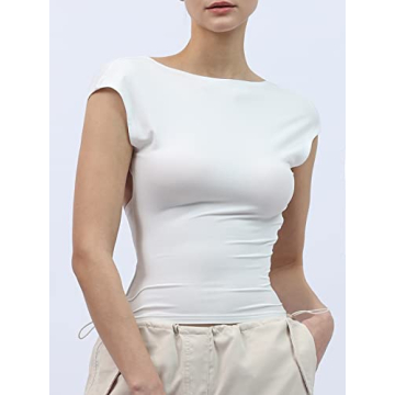 Women's Backless Y2K Crop Top - Summer Fashion Must-Have