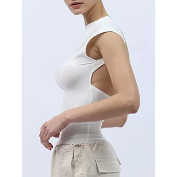 Women's Backless Y2K Crop Top - Summer Fashion Must-Have