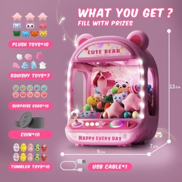 Skirfy Claw Machine for Kids - Fun Arcade Game Adventure