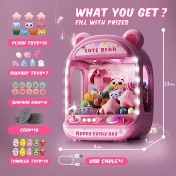 Skirfy Claw Machine for Kids - Fun Arcade Game Adventure