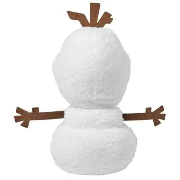 Disney Store Official Frozen Olaf Weighted Plush Toy - 15-Inch Sensory Soothing Companion - Cuddly Snowman Design for Fans & Kids for All Ages - Celebrate with Your Favorite Snowman