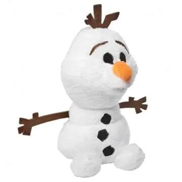 Disney Store Official Frozen Olaf Weighted Plush Toy - 15-Inch Sensory Soothing Companion - Cuddly Snowman Design for Fans & Kids for All Ages - Celebrate with Your Favorite Snowman