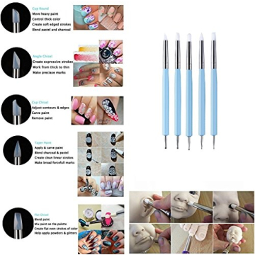 COMIART Dual Tip Dotting Tools for Crafting & Nail Art