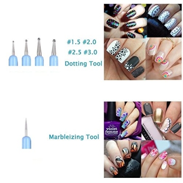 COMIART Dual Tip Dotting Tools for Crafting & Nail Art