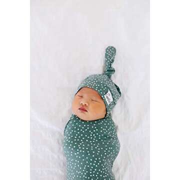 Copper Pearl Stretchy Swaddle Blanket for Newborns and Toddlers