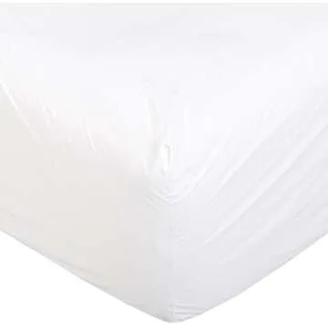 Fresh Ideas Waterproof Mattress Protector 100% Vinyl Hypoallergenic, King White