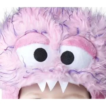 Baby Girls' Lil' Monster Costume - Pink, Comfortable Design
