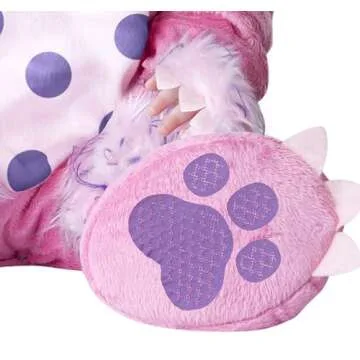 Baby Girls' Lil' Monster Costume - Pink, Comfortable Design