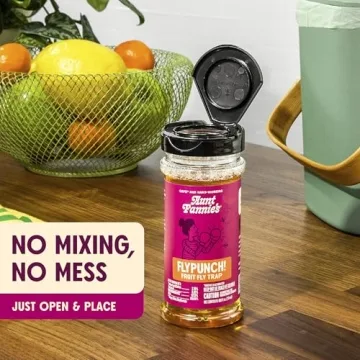 Aunt Fannie’s FlyPunch Fruit Fly Trap - Effective & Safe