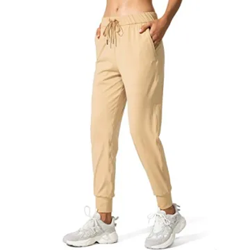 SANTINY Women's Joggers with Pockets & Drawstring