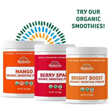 NATIERRA Organic Freeze-Dried Mangos - Healthy Vegan Snack