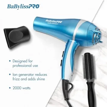 BaBylissPRO 2000-Watt Hair Dryer for All Hair Types