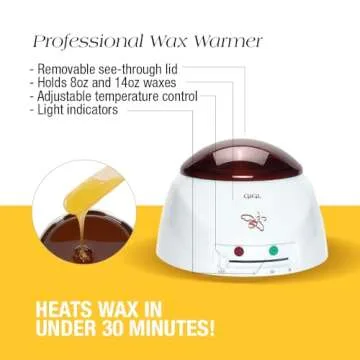 GiGi Ultimate Waxing Set for Beginners, Hair Removal Kit