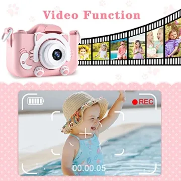 CIMELR Kids Camera for Ages 3-12 - Fun Photography
